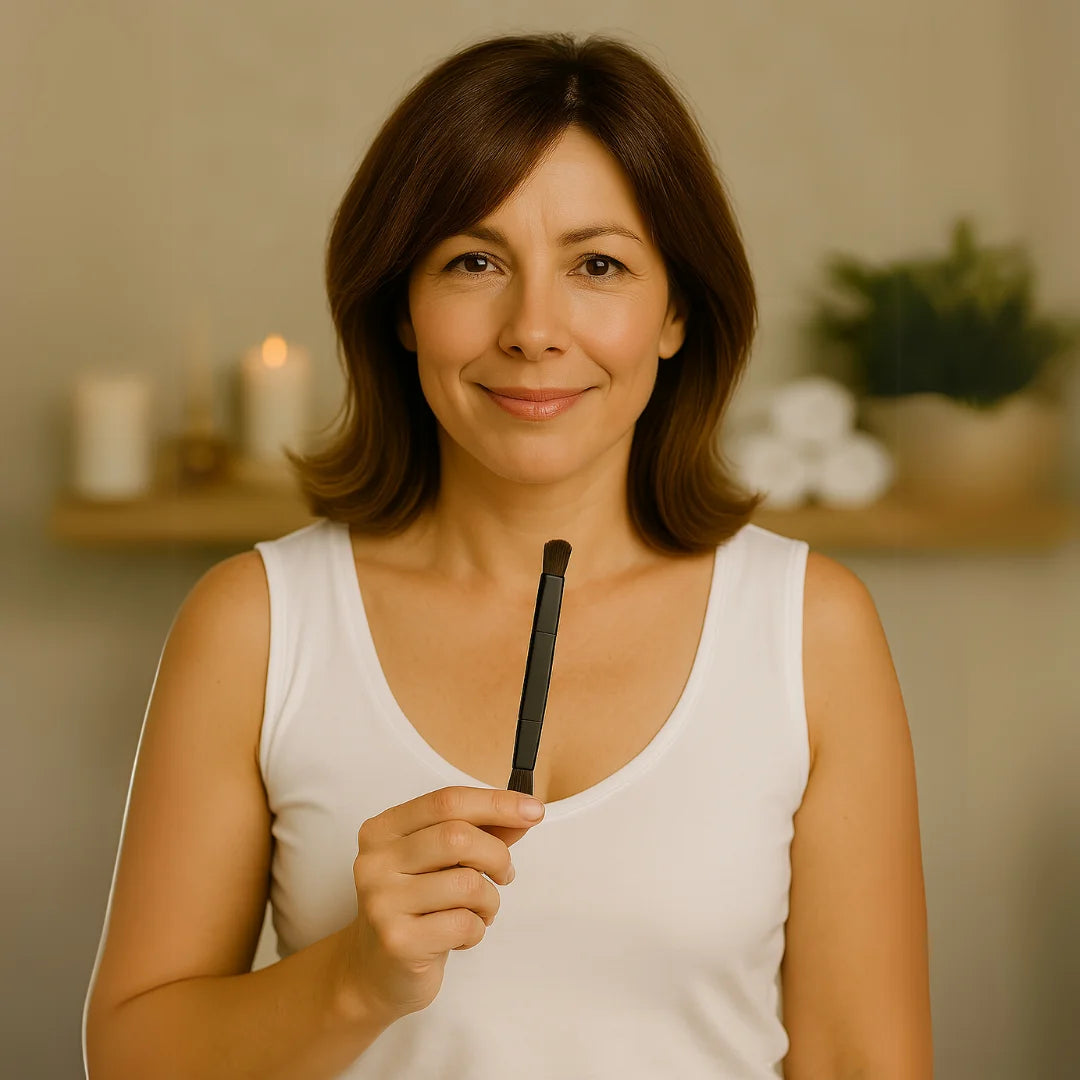 Dual-End Touch-Up Brush