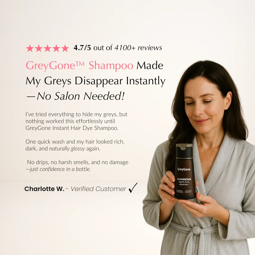 GreyGone™ Instant Hair Dye Shampoo