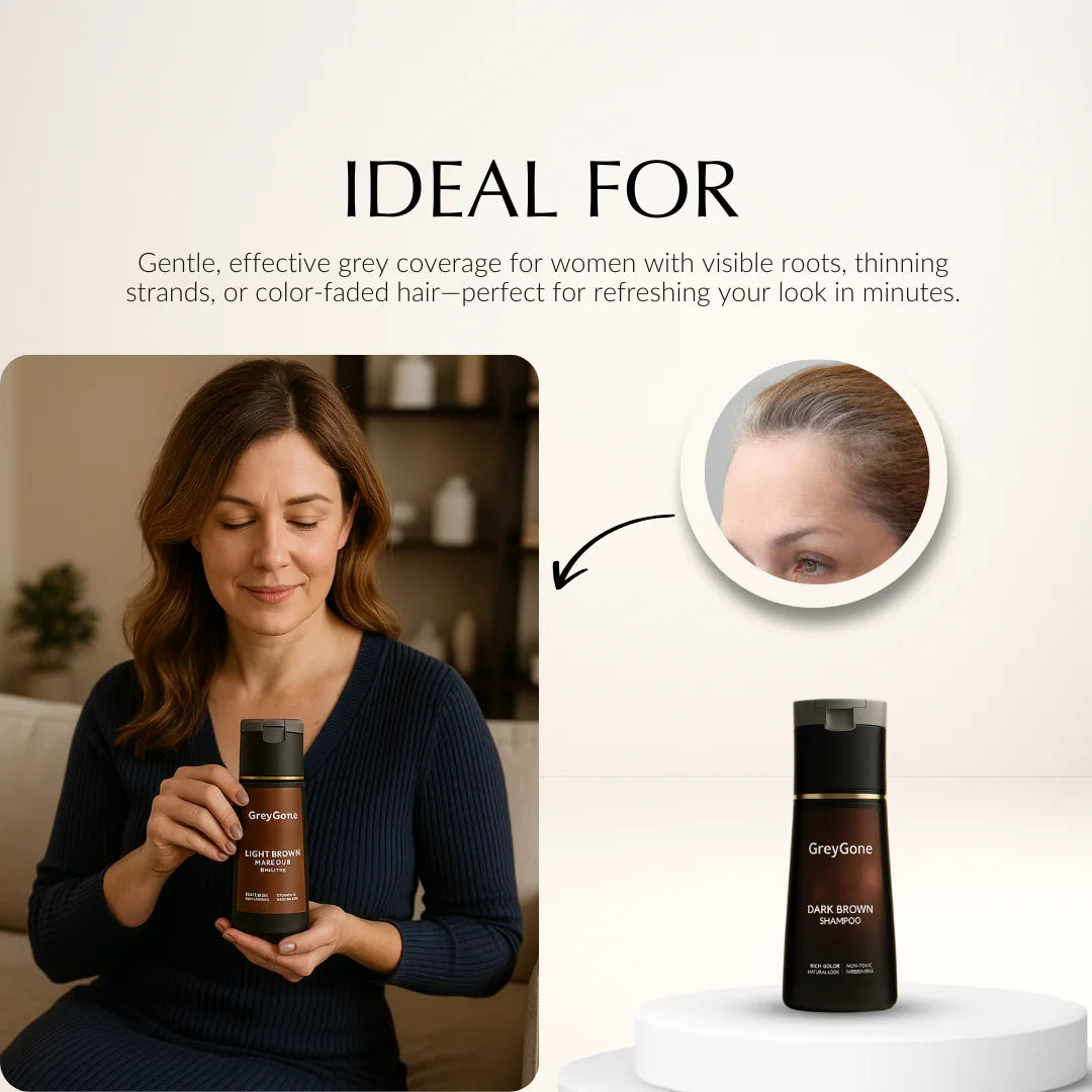 GreyGone™ Instant Hair Dye Shampoo