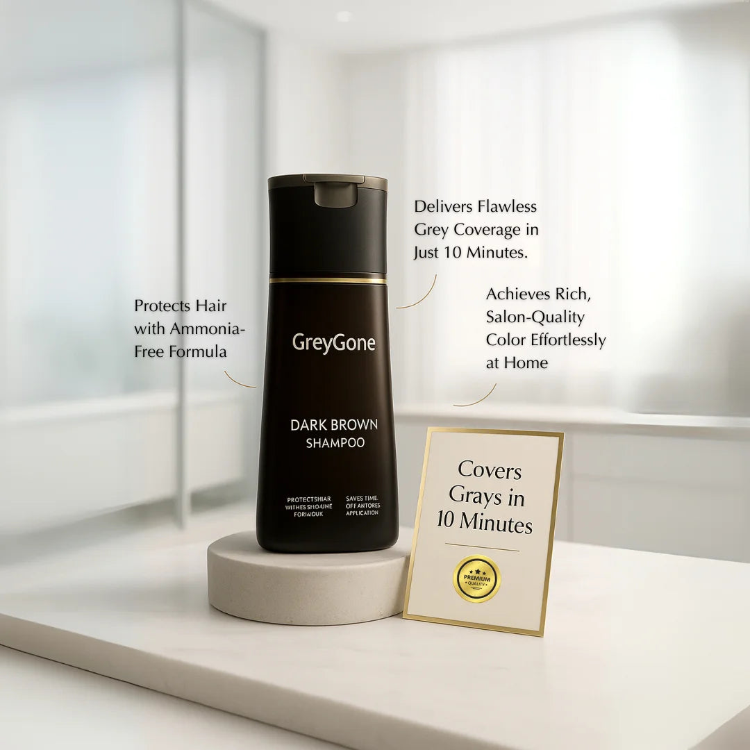 GreyGone™ Instant Hair Dye Shampoo