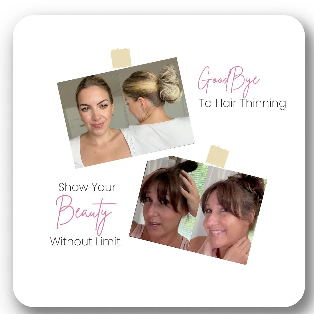 Chignon élastique décoiffé : coiffures relevées faciles