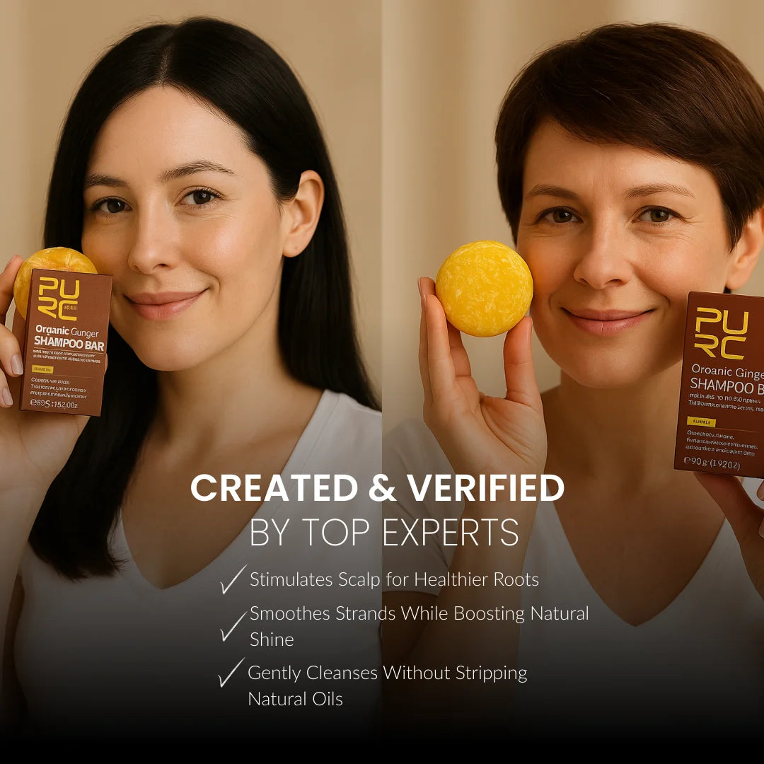 Root Protect - Shampoing solide au gingembre biologique