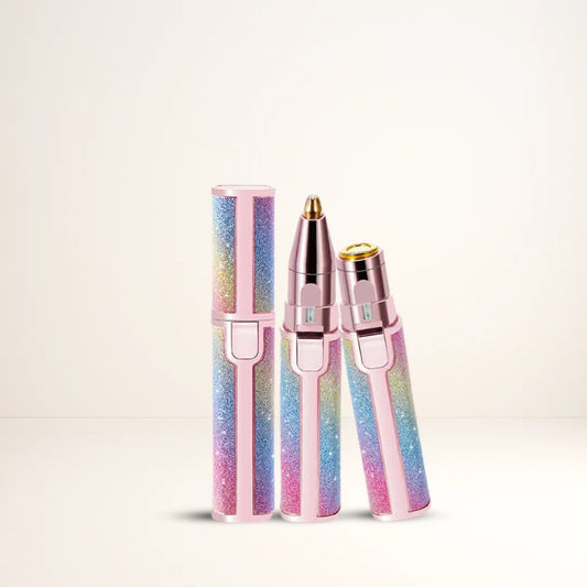 Starry Glide ™ 2 In 1 Eyebrow Trimmer & Hair Shaver | Precision Hair Removal
