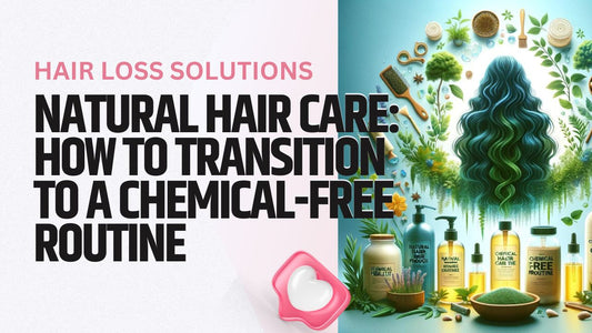 chemical-free hair care routine