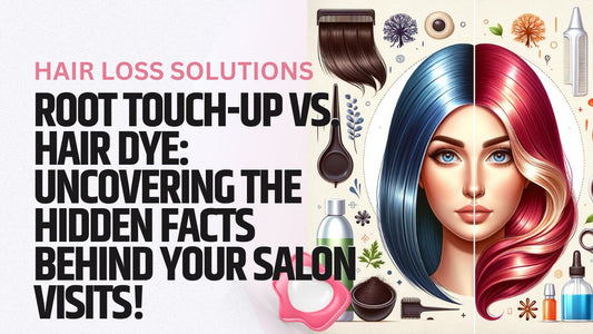 Root Touch-Up vs. Hair Dye