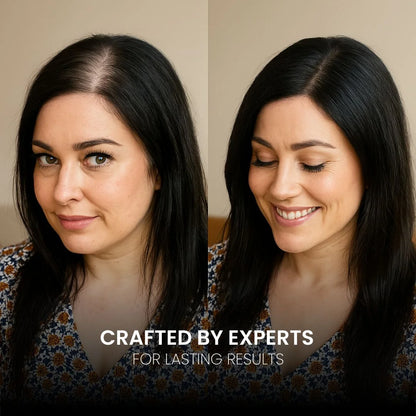 Voller Look Haarverdichtungsfasern | 30 % dickeres Haar sofort