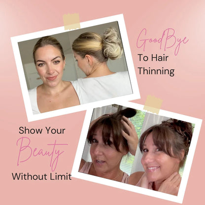 Elastic Messy Bun Hairpiece - Effortless Updo Hairstyles