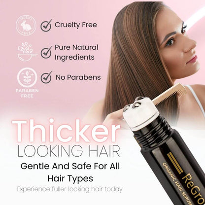 ReGrowth™ Organic Hair Serum For Thicking-Looking Hair Single Tube