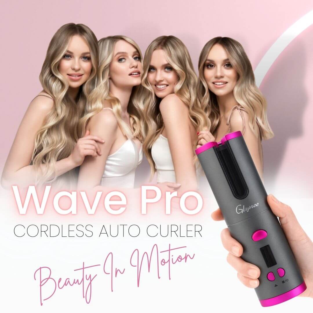 WavePro ™ Auto Rotating Ceramic Cordless  Hair Curler